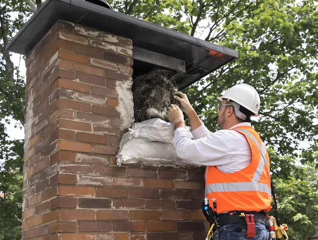 Humane removal of debris and animals by Norwich Chimney Sweep in Norwich, CT