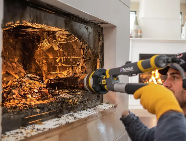 Professional chimney cleaning by Norwich Chimney Sweep in Norwich, CT