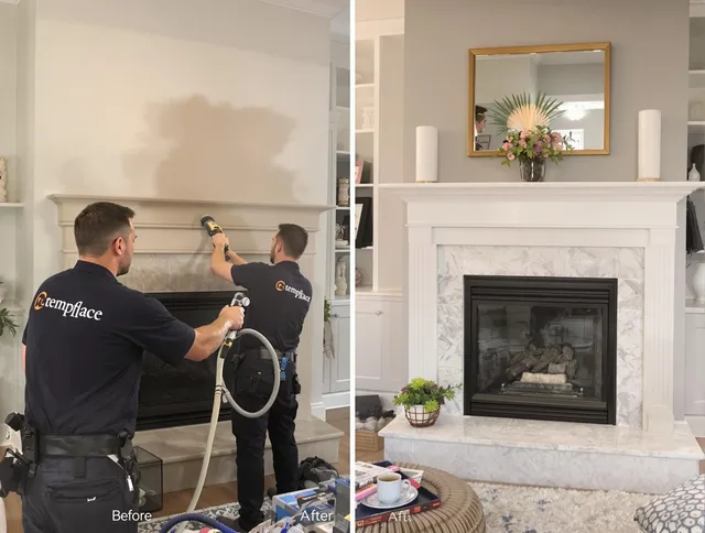 Professional soot removal by Norwich Chimney Sweep team in Norwich, CT